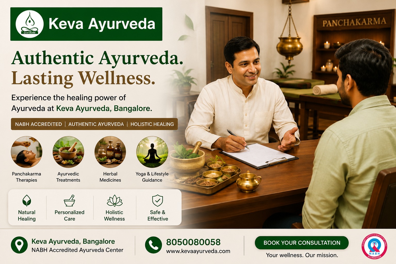 Ayurveda Clinic Bangalore: Why More People Are Choosing Ayurveda for Long-Term Health and Wellness