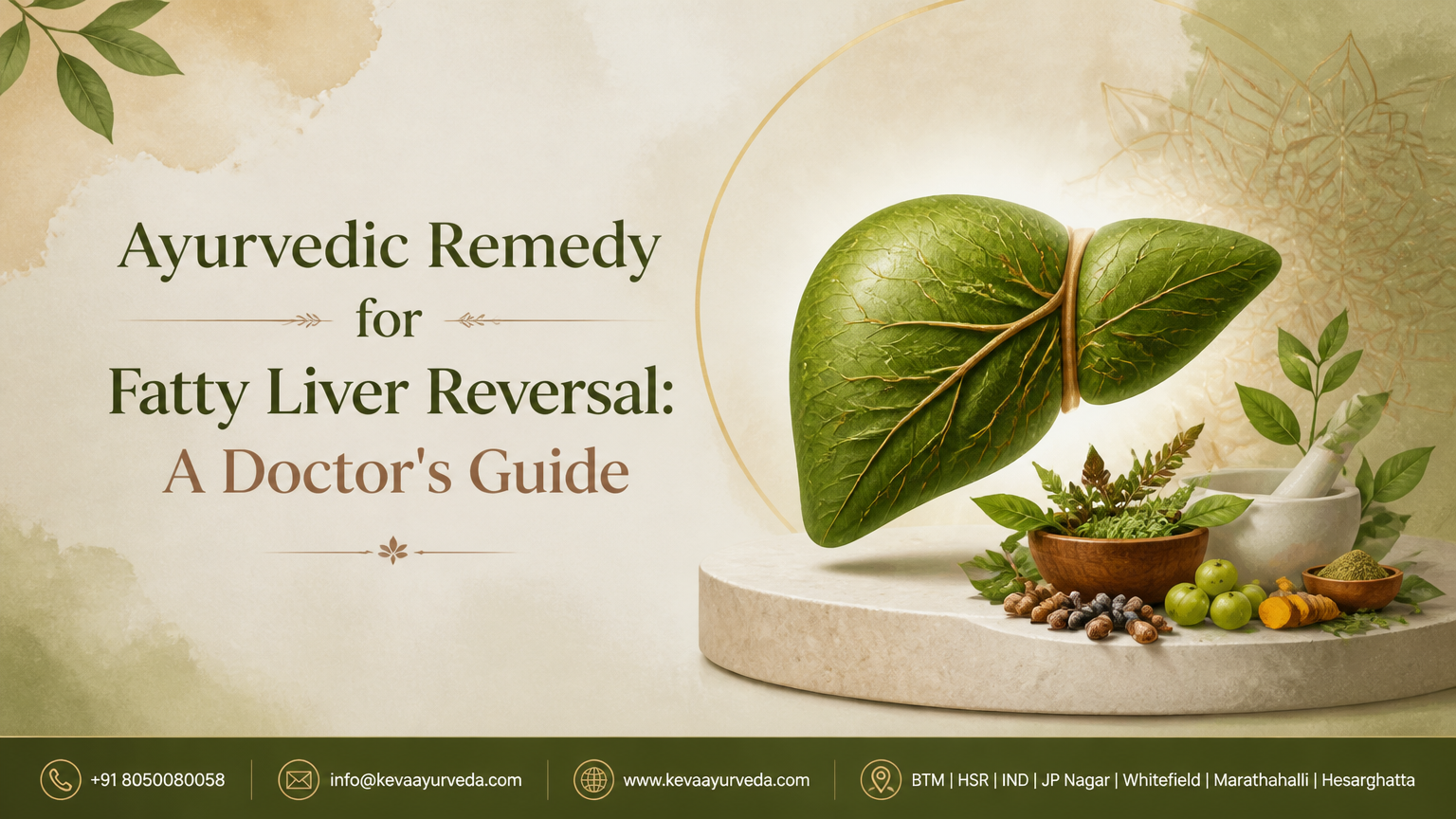 Ayurvedic Remedy for Fatty Liver Reversal: A Doctor's Guide